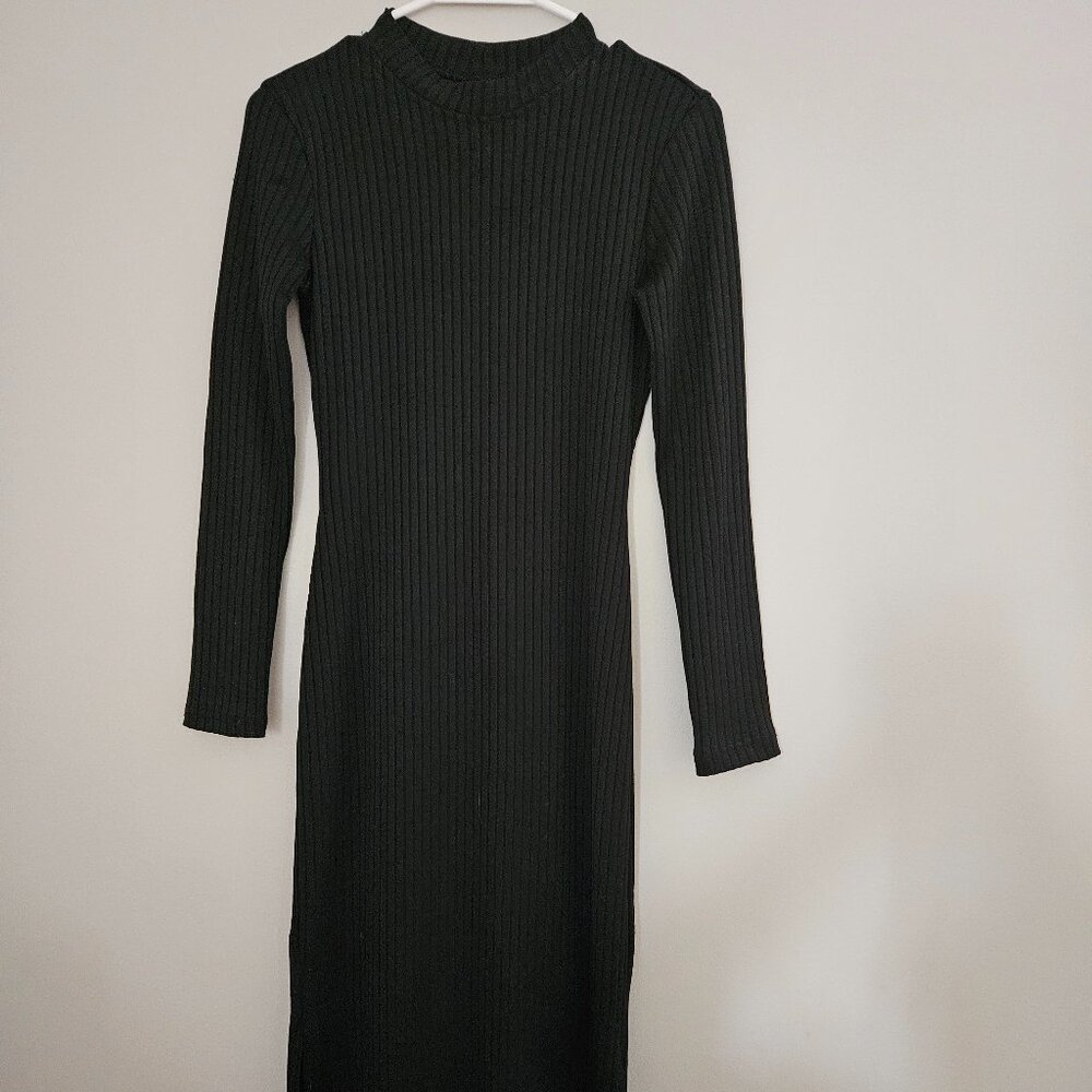 Topshop ribbed dress